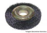 Escova Circular Ondulada em Aço Carbono 8x1x5/8