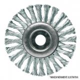 Escova Circular Aço Carbono Entrelaçado 7x1/2x7/8